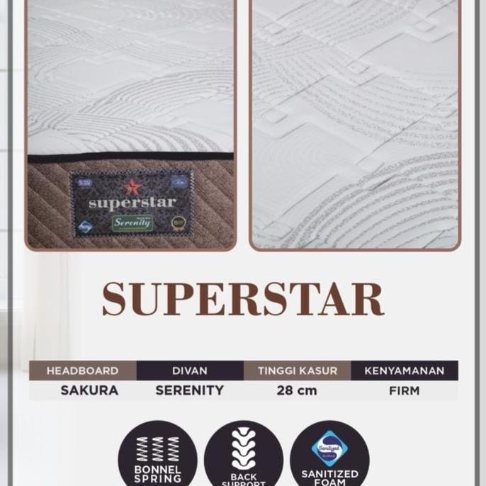 Promo Springbed Elite Serenity Superstar Uk.140X200