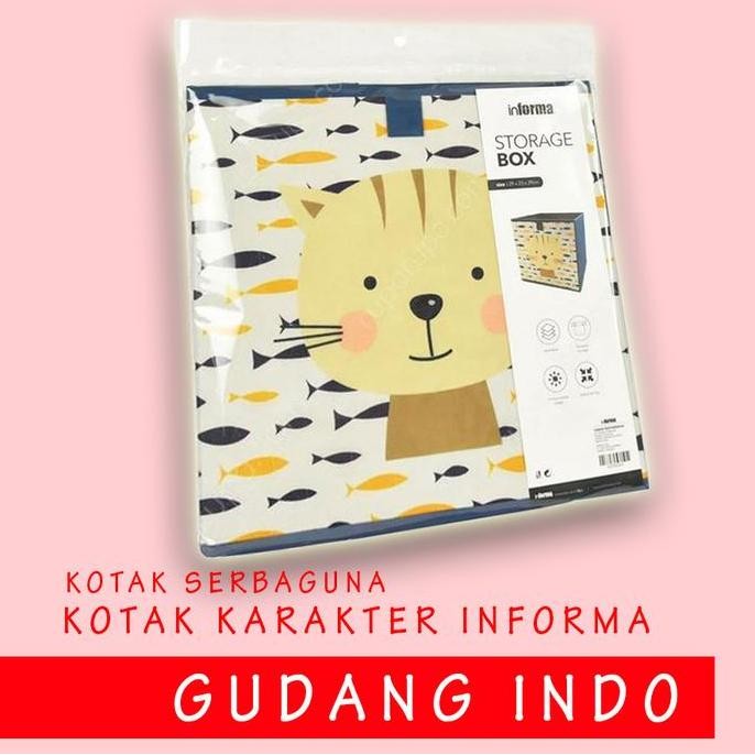 

Terlaris Kotak Karakter Informa Kotak Penyimpanan Lipat Storage Box Mainan