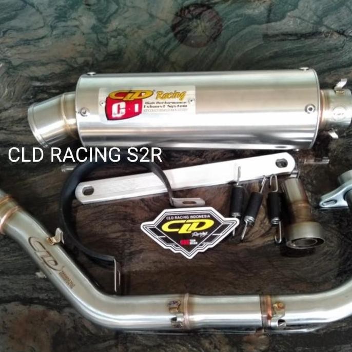 KNALPOT CLD RACING MIO NOUVO SOUL TYPE C1 BULAT ORINAL
