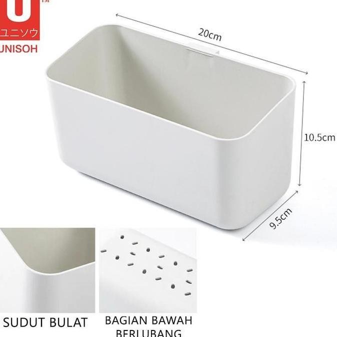 

Terlaris Terlaris Unisoh Storage Box / Rak Tempel Dinding