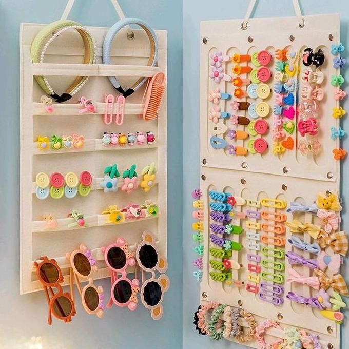 

Terlaris Pg8116 Organizer Aksesoris Penyimpanan Jepitan Kunciran Bando Wall Storage