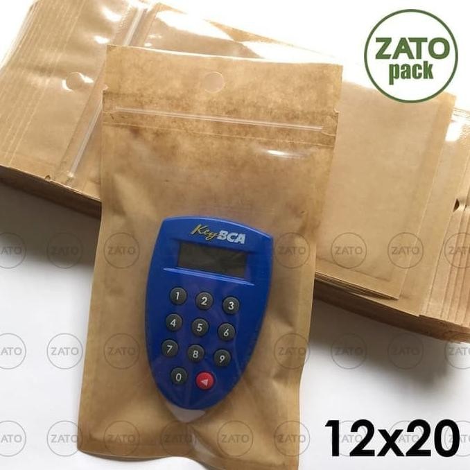 (Expert) 12X20 Plastik Klip KRAFT ZATOPACK - Plastik klip - kemasan bungkus