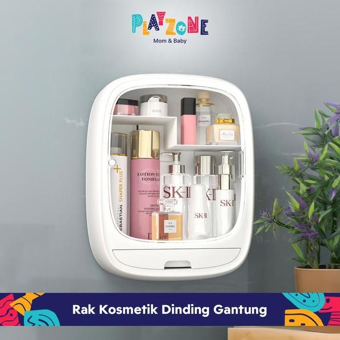

Terlaris [Playzone] Cod Rak Kosmetik Gantung | Rak Tempel Serbaguna | Rak Tempel Kamar Mandi | Box Storage | Biru | Pink