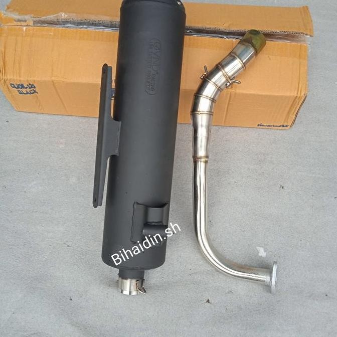 knalpot vnd tsuki non embos vario 125/150 lama(2017 kebawah)