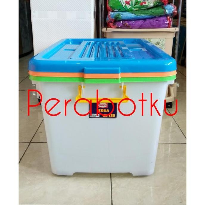 

Terlaris Mega Container Box + Roda Cb 130 Shinpo Sip116/Kotak Penyimpanan Besar