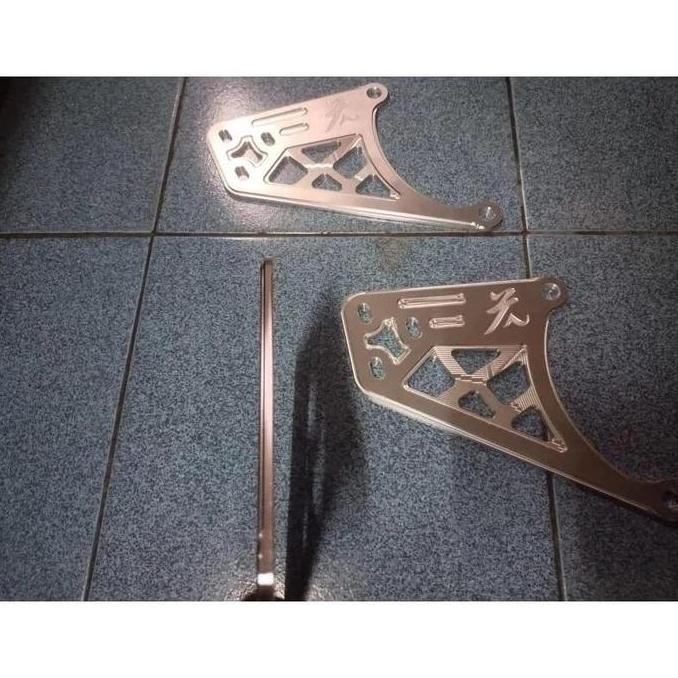Bracket Braket Dudukan Knalpot Cnc Standar Racing Kenochi K Series Performance Mio Sporty Mio Karbu