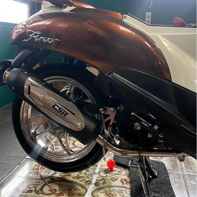 knalpot standar racing csr mio soul fino karbu