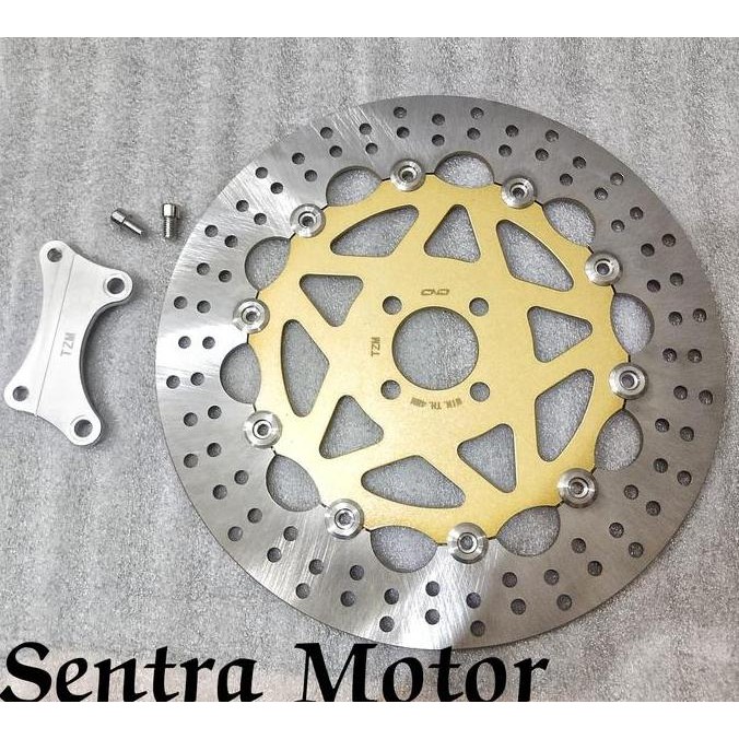 Piringan Cakrm Depan / Disc Depan Smash Assio TZM 300 MM Floating Disc