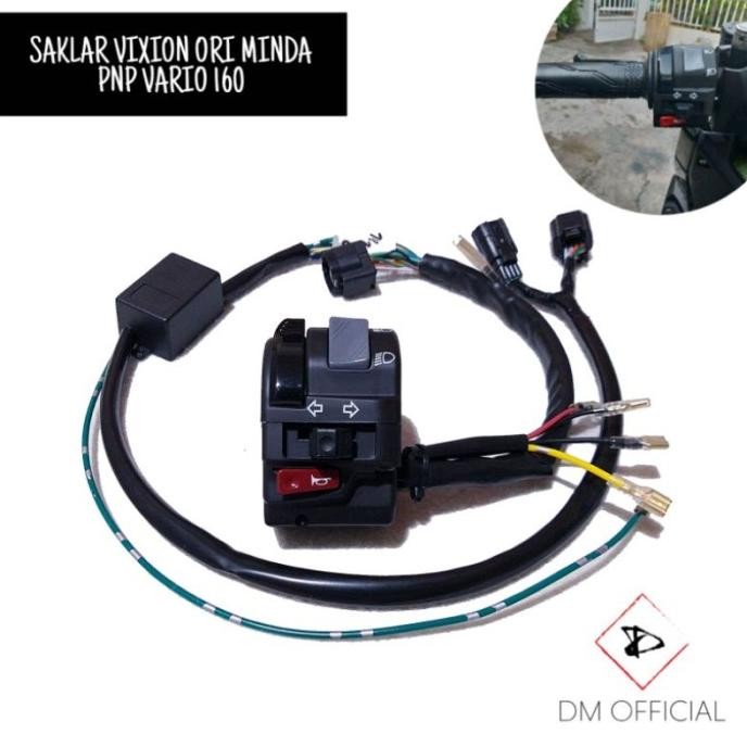 SAKLAR KIRI VARIO 160 ABS CBS ORI VIXION MINDA PNP VARIO 160 TH 2022