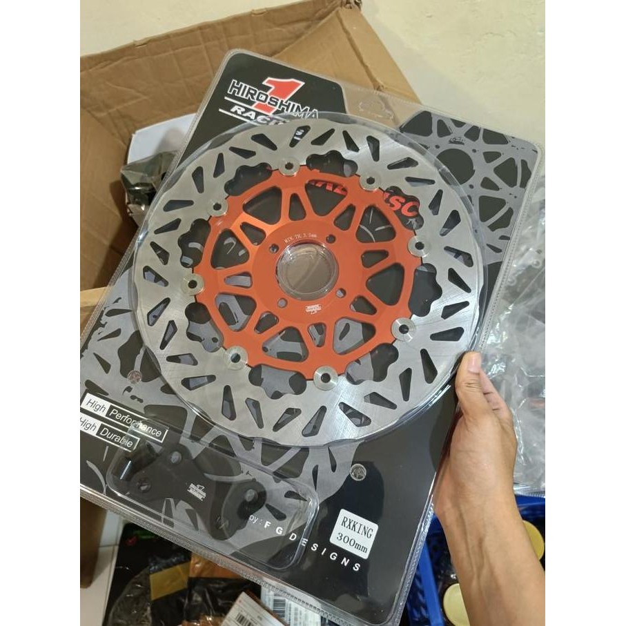 Disc Brake Floating Rx King 300mm Piringan Cakram Depan Lebar Rx King