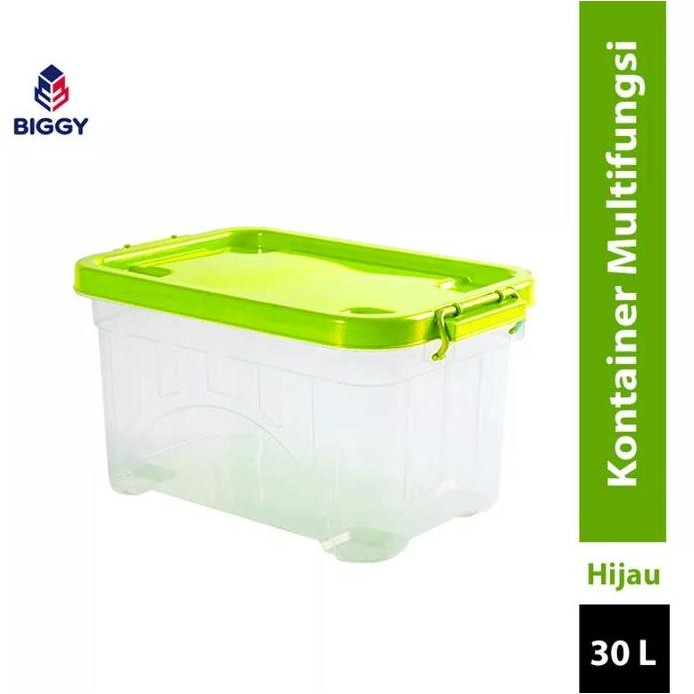 

Terlaris Ezy Box Ez 30 L Smart Storage Box Container Kotak Penyimpanan 30 Liter