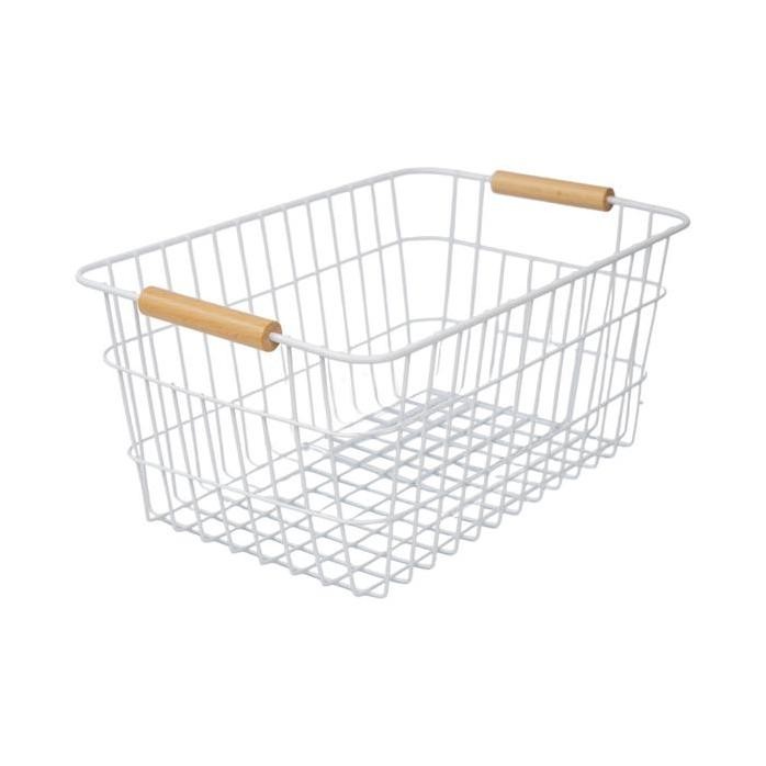 

Terlaris Azko Stora Keranjang Penyimpanan Handle Storage Basket Kotak Penyimpanan Serbaguna Bin Organizer Tempat Simpan Barang