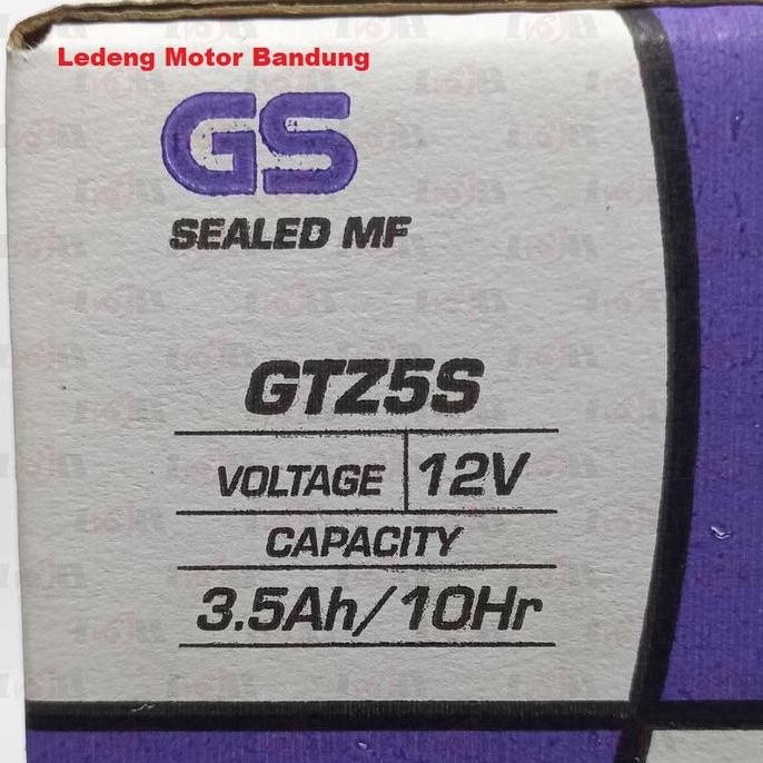 GS ASTRA GTZ5S MF AKI KERING KECIL 12V ACCU GTZ-5S