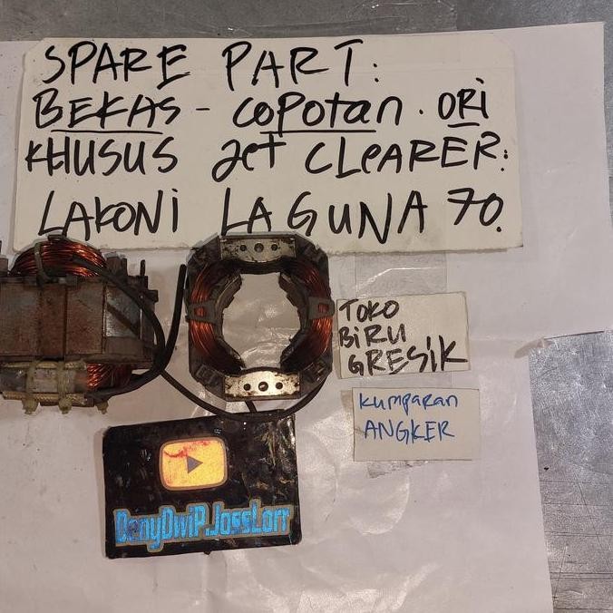 bekas copotan, Sparepart KHUSUS jet cleaner lakoni laguna 70. bagian Kumparan luar angker