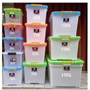 

Terlaris Shinpo Container Box Plastik Roda Cb 30 45 60 70 82 L Shinpo