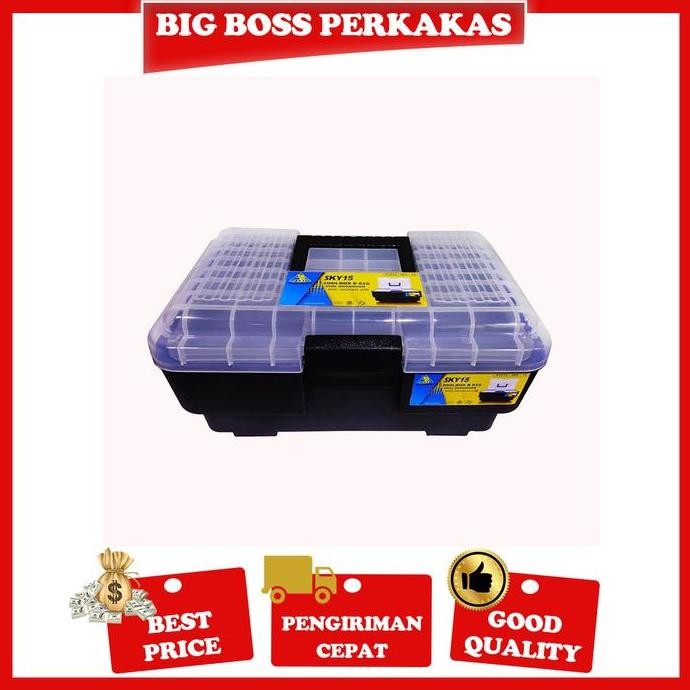 

Terlaris Sky15 Toolbox / Kotak Penyimpanan Perkakas Besar