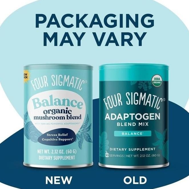 Four Sigmatic Adaptogen Blend Ashwagandha Cordyceps Ginger Ginseng