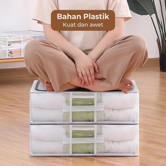 

Terlaris Tempat Organizer Kotak Tas Penyimpanan Pakaian Lipat Multifungsi