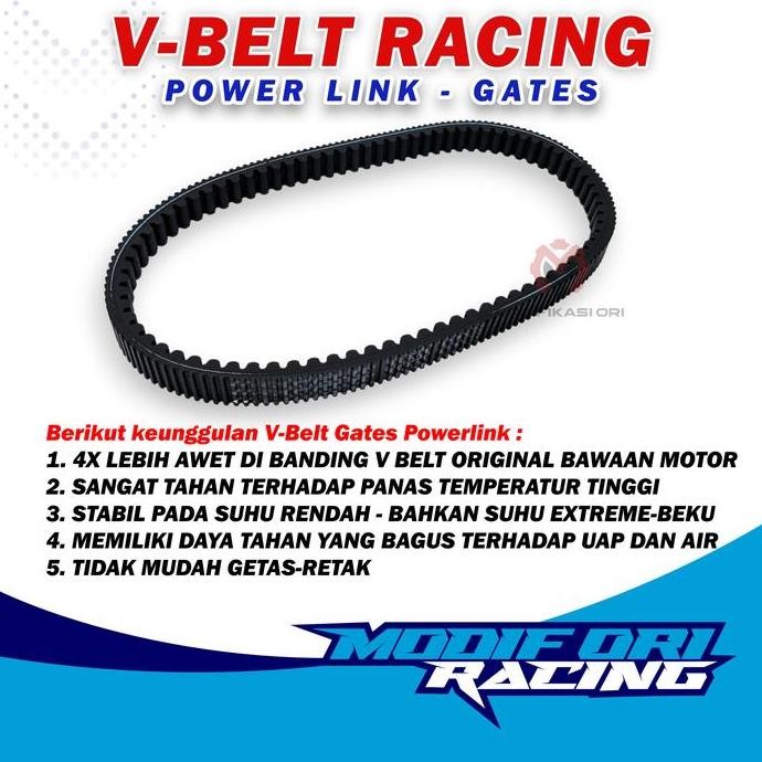 Vario 160-Pcx 160-Vbelt-Vanbelt Vario 160 Cc - Vbelt Gates-Prolink-Belt Motorcycle