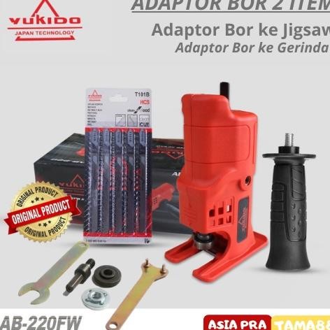 Carlosmomok12 Garansi Yukido Red 12V 36V  Mesin Bor Cordless Bor Listrik 2 Baterai Set - 12V  1Bater