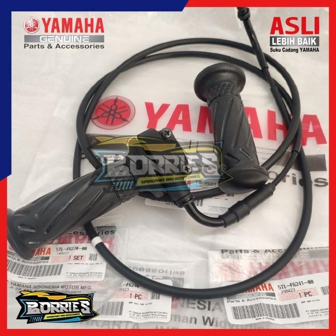 KABEL GAS SET HANDGRIP PIPA GAS MIO SPORTY SMILE ORIGINAL