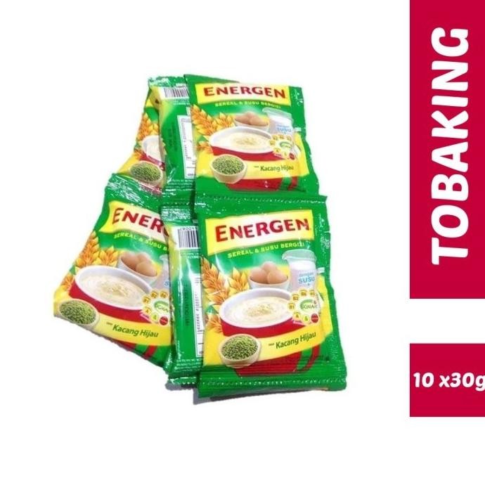 

(Expert) Energen kacang hijau sereal renceng 10 x 30 gr