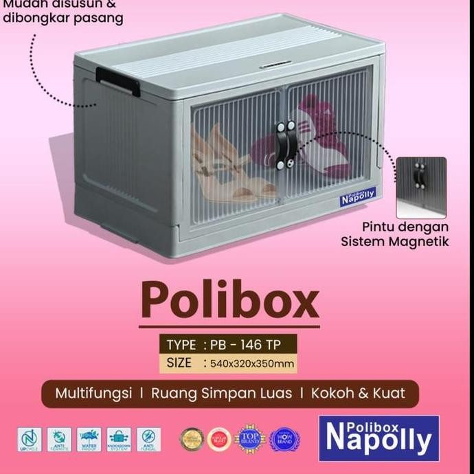 

Terlaris Lemari Plastik Serbaguna Susun | Napolly Polibox Tempat Penyimpanan