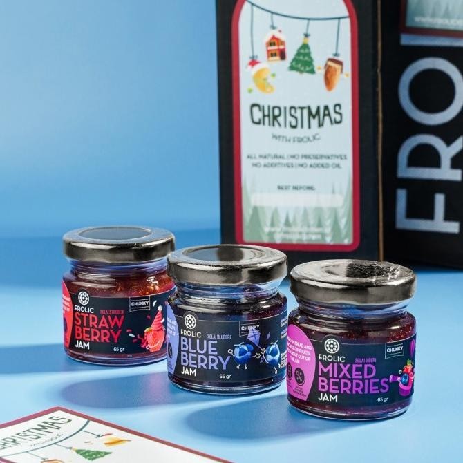 

(Expert) FROLIC Premium Triple Berries Set (Raspberry, Blueberry, Strawberry)