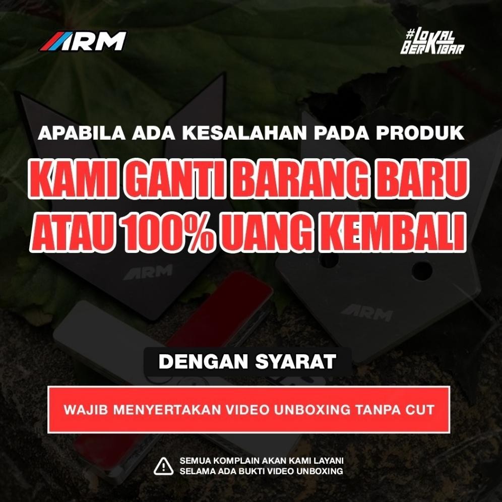 Arm Bracket Knalpot Mio Full CNC Aluminium