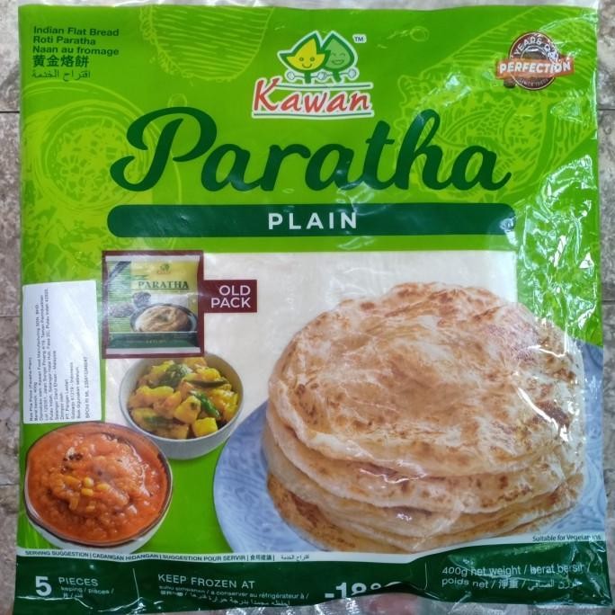 

(Expert) Roti Paratha Plain 5 pc 400 gram Kawan Food