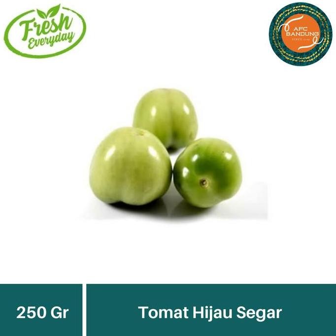 

Sayur Tomat Hijau Segar 250 gr Buah Tomat Ijo 250gr