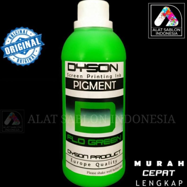 

BIANG WARNA SABLON HIJAU STABILO PIGMEN FLO GREEN DYSON 500GR