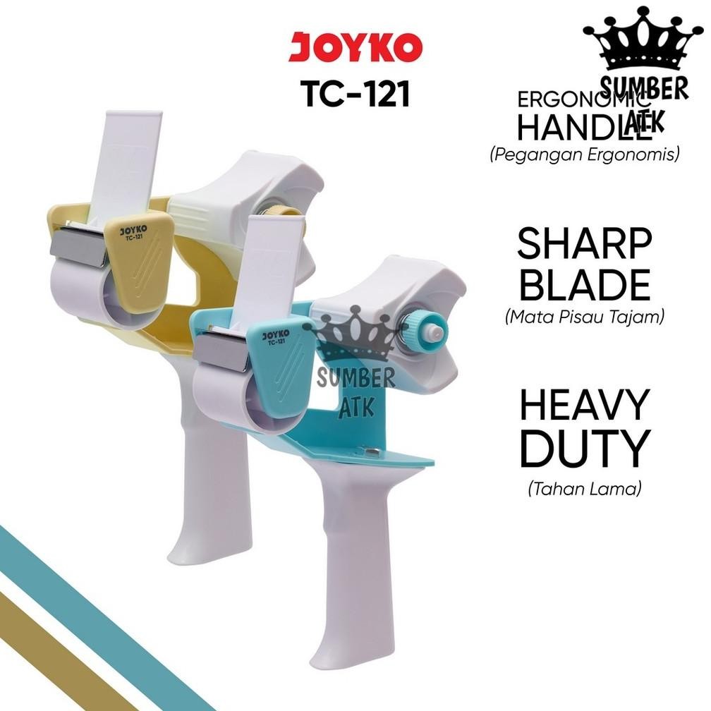 

Tape Cutter Tape Dispenser Pemotong Pita Perekat Joyko TC-121 Heavy Duty AST
