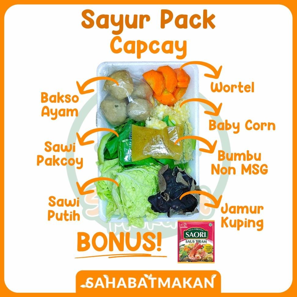

Capcay - Sayur Pack / Sayur Prep / Sayur Instant Sahabat Makan Sayur Jogja