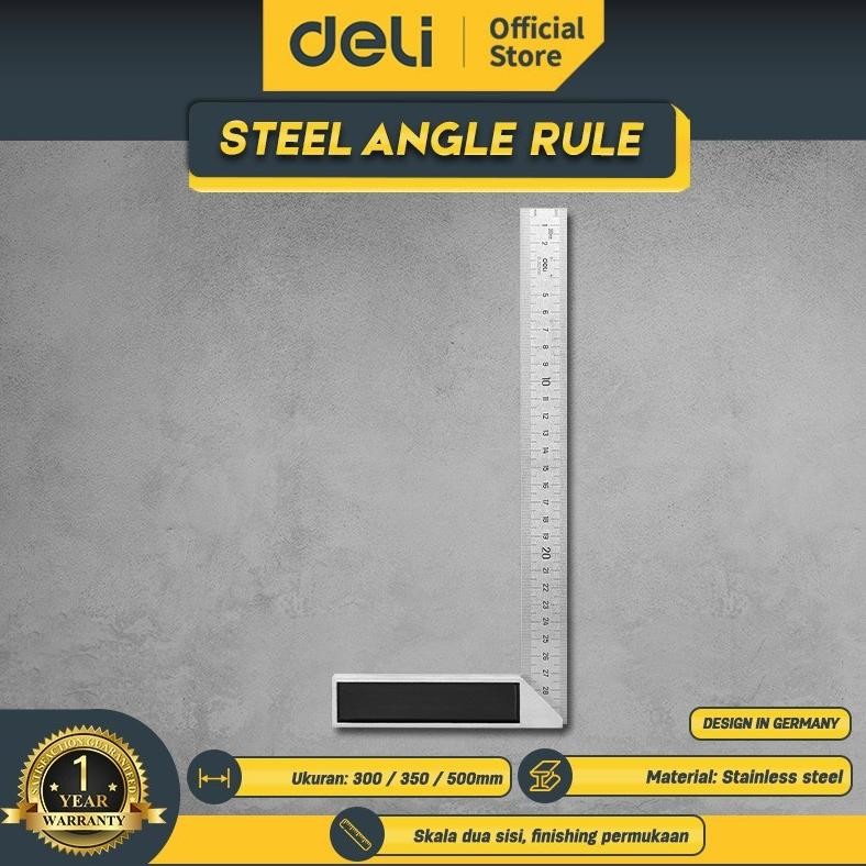 

Deli Penggaris Siku L / Deli Siku Tukang L EDL302XX AST