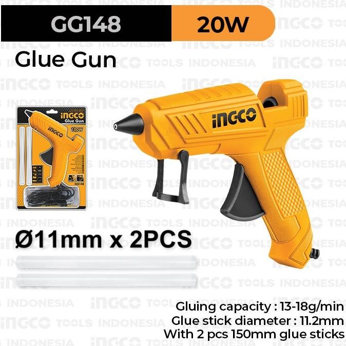 

Glue Gun / Alat Lem Tembak Listrik INGCO GG148 AST