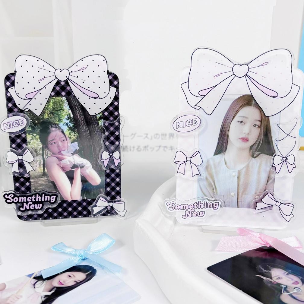 

YOU-CAHOL ACRYLIC + STANDEE 2 IN 1 star light Photocard Holder 2 in 1 photocard frame standing kpop Transparent Clear Acrylic Id Card AST
