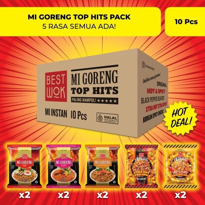 

(Expert) Best Wok Mi Goreng Top Hits Pack 10 Pcs
