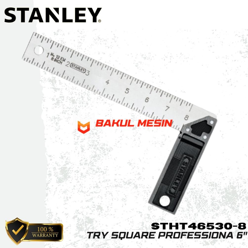 

STANLEY Siku Penggaris 6-12inch Try Square Professional AST