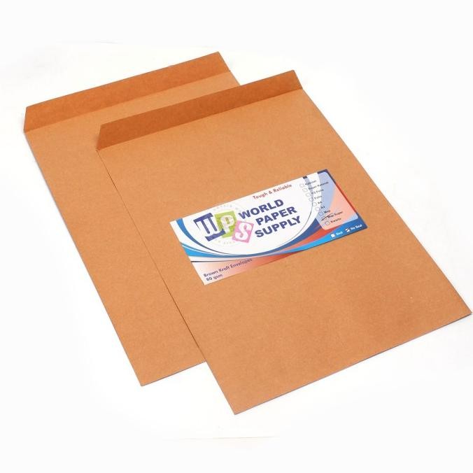 

Amplop Coklat Ukuran Super Map WPS ( 29 x 39,5 cm ) SS