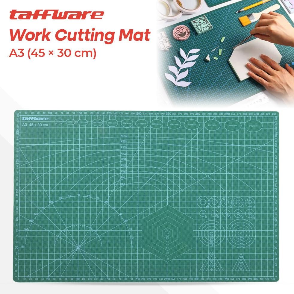 

Taffware Alas Potong Work Cutting Mat Pad A3 45 x 30cm AST