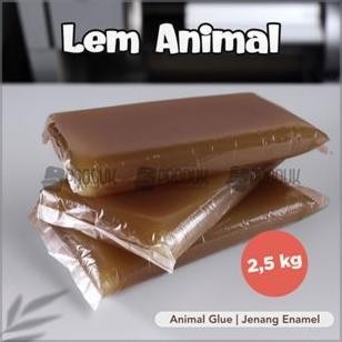

LEM ANIMAL GLUE Jenang Enamel | Jelly Panas 2.5 kg Lem Perekat AST