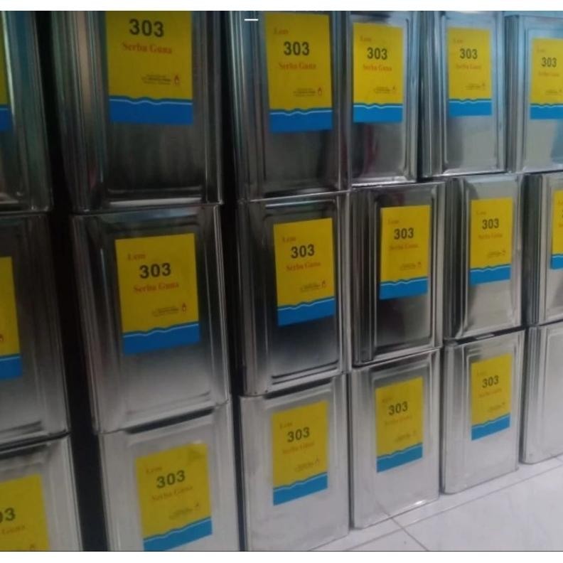 

Lem Kuning AIBON 303 Serba Guna (KAIN,BUSA,HPL,VINYL) 1blek 10kg AST