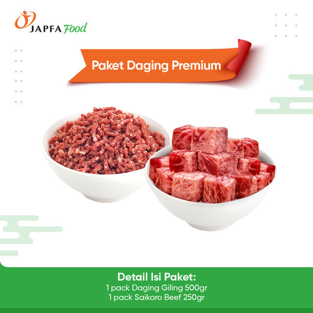 

Paket Daging Premium - Paket Saikoro & Daging Giling