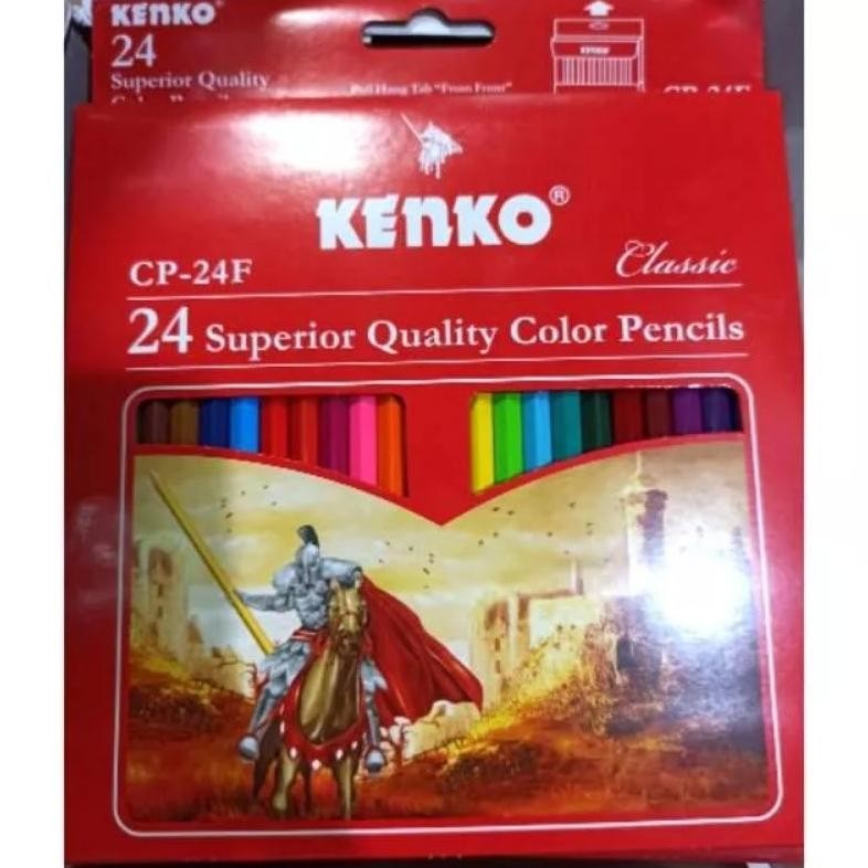 

Pensil Warna Kenko 24 Warna CP-24F Classic AST