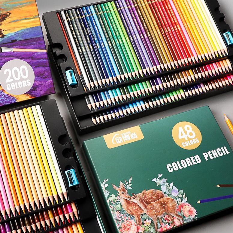 

OBOS Oil Pencil Color Pensil Warna Minyak 48/72 Pencil Color Set High Grade Oil Pencil AST