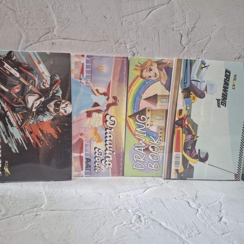 

(10 Pcs) Buku Gambar A4 Fancy Si Hebat Khusus Instant/Sameday AST