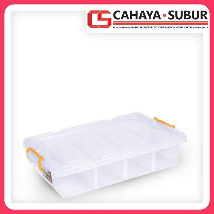 

Terlaris Kotak Container Box Patriot 19 Liter Cb 19 136 Shinpo (4 Sekat) Penyimpanan