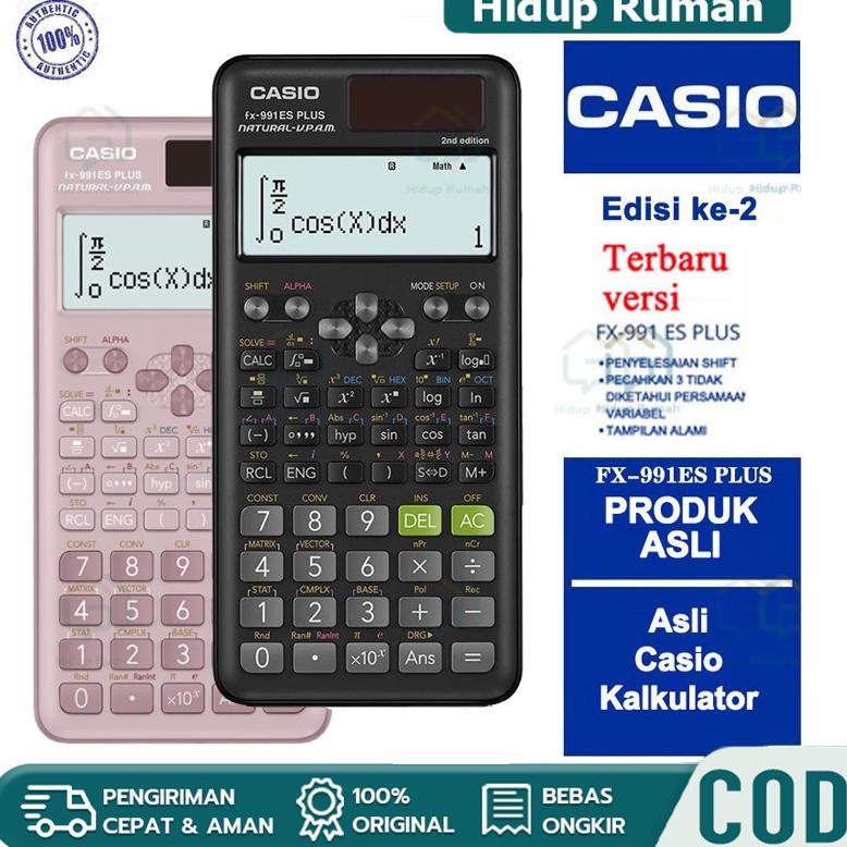 

Kalkulator Scientific Casio ilmiah FX-991EX/991ES-Plus Kalkulator Casio Scientific Calculator Casio Scientific/40 Konstanta Rumus AST