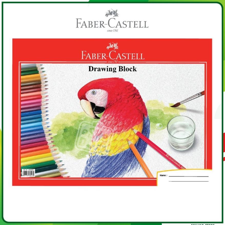 

Buku Gambar Faber Castell A4 / Buku Gambar A4 AST